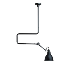 Lampe Gras No 312 plafondlamp, zwart