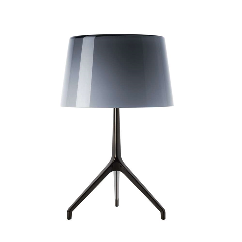 Lumiere XXL tafellamp, zwart/grijs