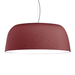Djembe 100.38 hanglamp, rood