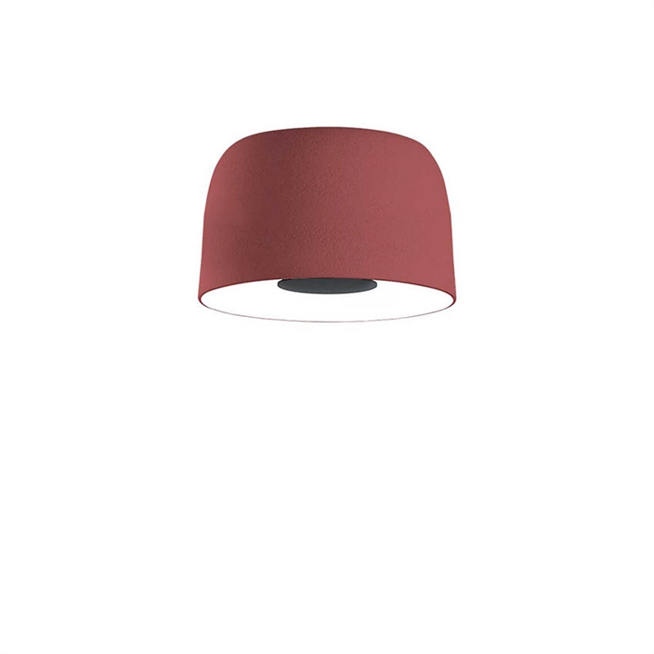 Djembe 42.28 plafondlamp, rood