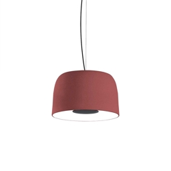 Djembe 42.28 hanglamp, rood