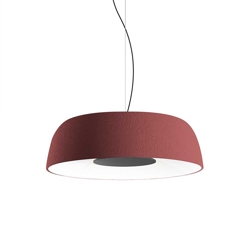 Djembe 65.23 hanglamp, rood