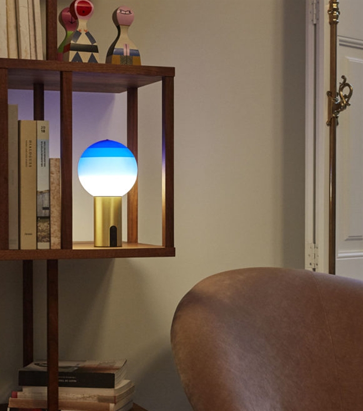 Dipping Light Batterij Tafellamp, Blauw