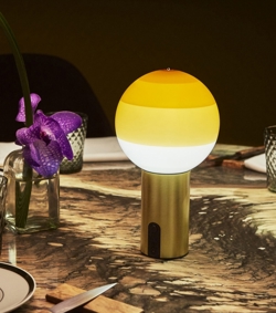 Dipping Light Batterij Tafellamp, Amber