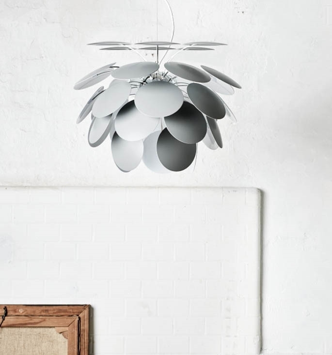 Discoco Large, Ø68 mat grijs