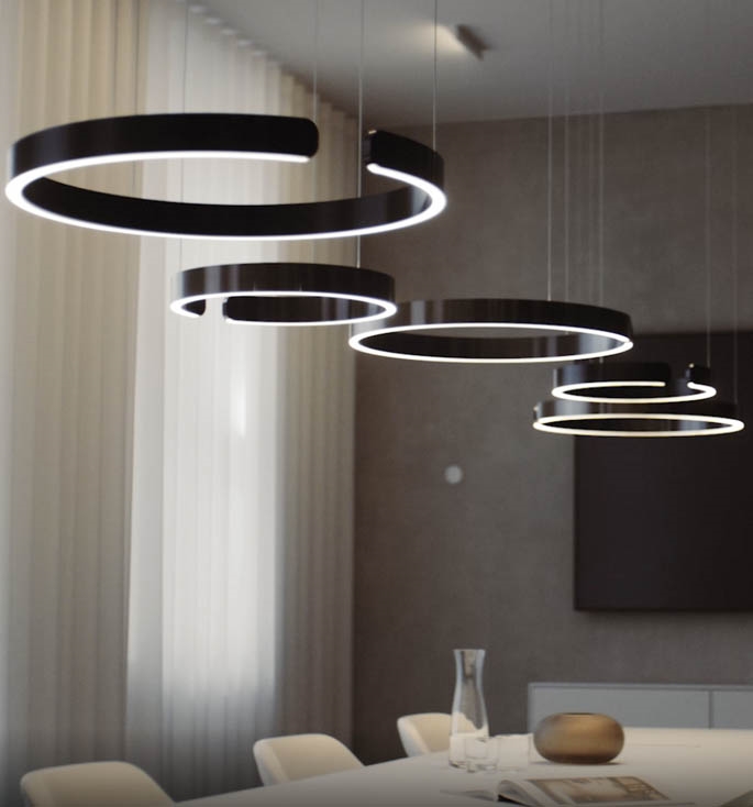 Occhio Mito Sospeso 60 move hanglamp - meerdere varianten