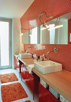 Nomad linestra wandlamp, wit