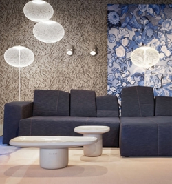 NR2 vloerlamp, wit
