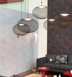 NR2 hanglamp, zwart