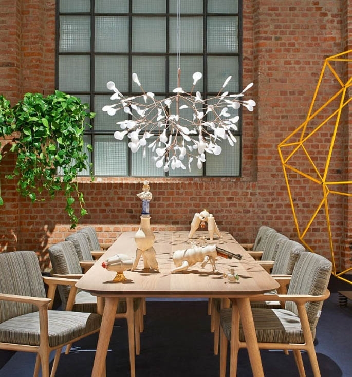 Heracleum III hanglamp groot, koper