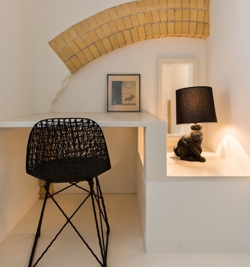 Rabbit tafellamp, zwart