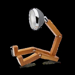 Mr. Wattson tafellamp, Intense grijs