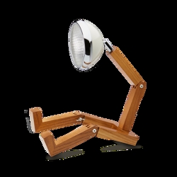 Mr. Wattson tafellamp, Vintage wit