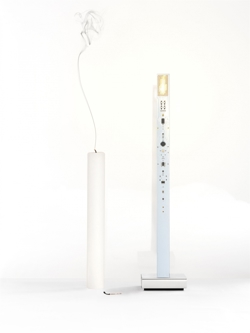 My New Flame tafellamp, wit