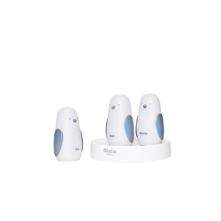 Nachtlamp Trio pinguïn, wit