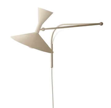 Lampe de Marseille wandlamp, wit