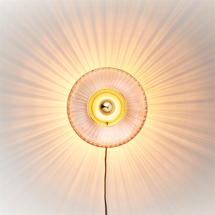 New Wave Optic XL wandlamp, rose