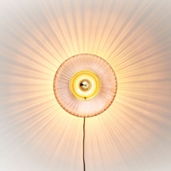 New Wave Optic XL wandlamp, rose
