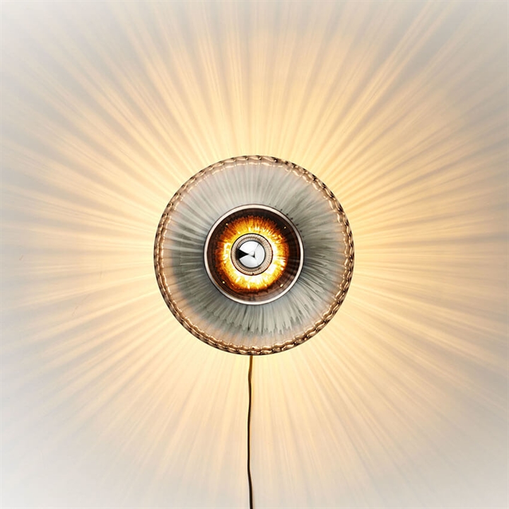 New Wave Optic XL wandlamp, smoke