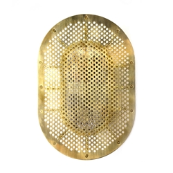 Night Rider Wandlamp, Ruw messing