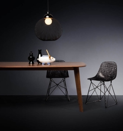 Non Random D48 hanglamp, zwart