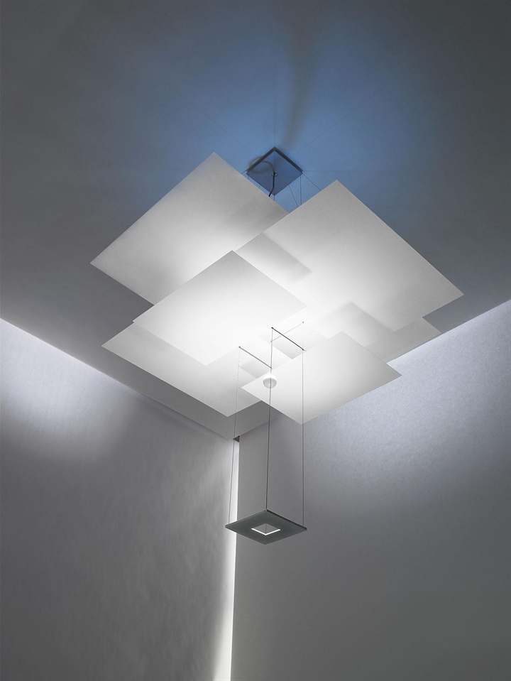 Oh Mei Ma hanglamp/kroonluchter, wit
