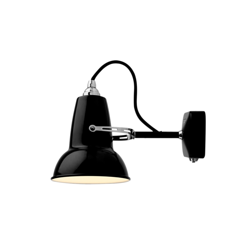 Original 1227 mini wandlamp, zwart