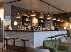 Orient hanglamp in koper