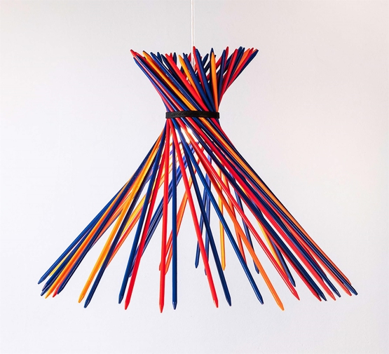 Pic-a-stick hanglamp, gekleurd