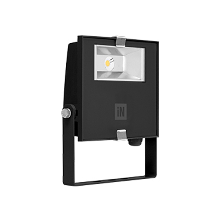 Guell Zero S/M, symmetrische medium reflector 20W, zwart