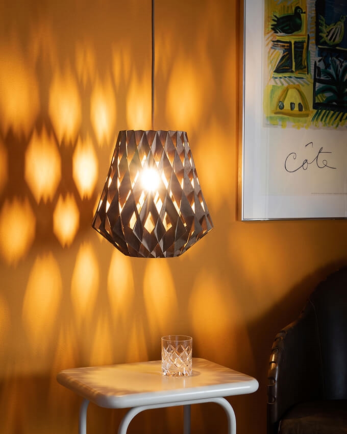 Signature 28 hanglamp, bruin