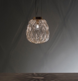 Pinecone Hanglamp, Klein - Ø30, helder/chroom