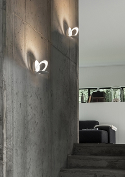 Pirce LED Wandlamp Micro, wit