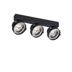 Rand 311 LED DIM8 plafondspot, zwart
