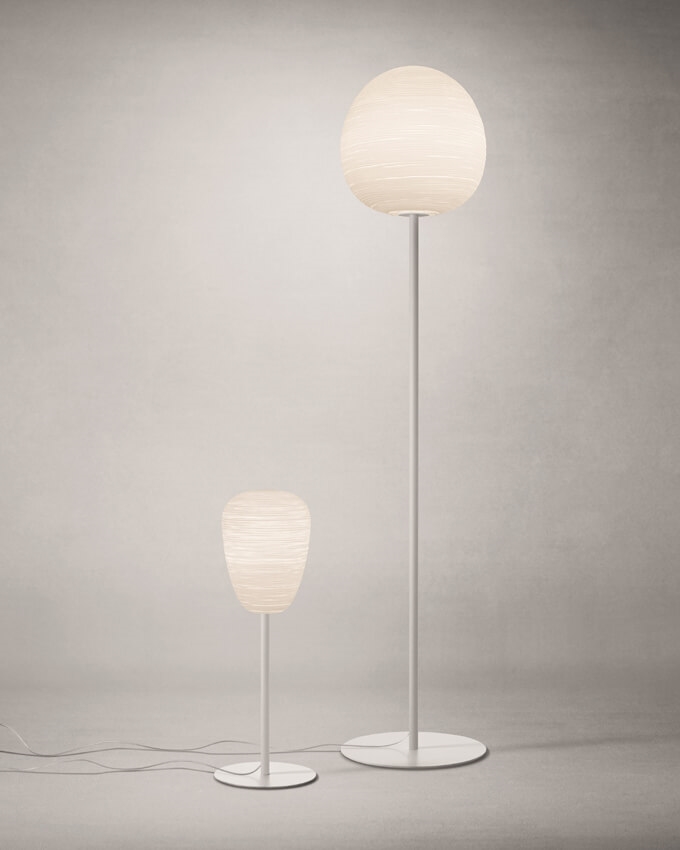 Rituals XL vloerlamp wit/wit