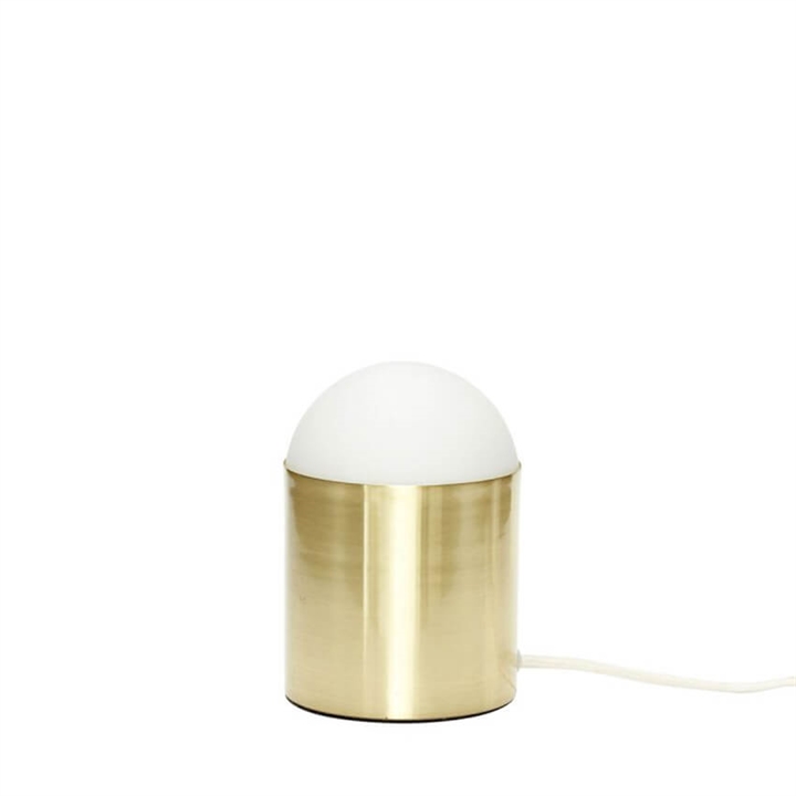 Sculpture tafellamp, messing