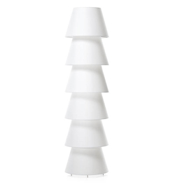 Set Up Shades 5 vloerlamp, wit