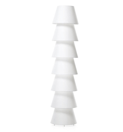 Set Up Shades 7 vloerlamp, wit