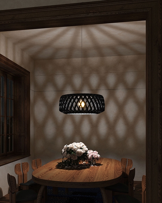 Signature 80 hanglamp, zwart