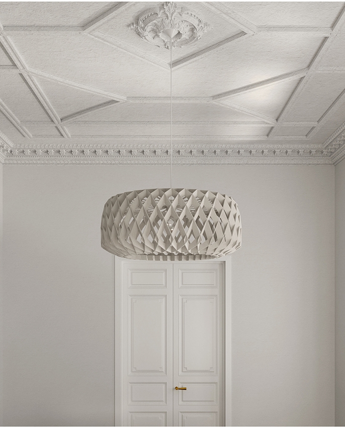 Signature 80 hanglamp, wit