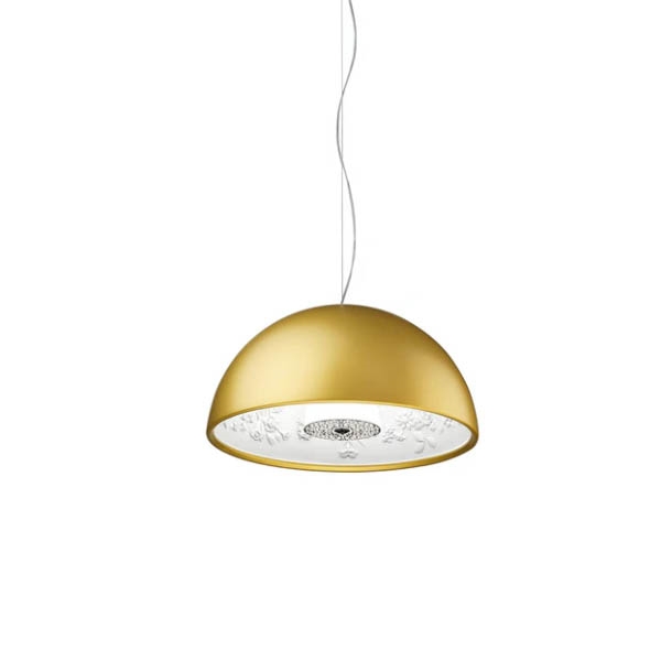 Skygarden small hanglamp, mat goud