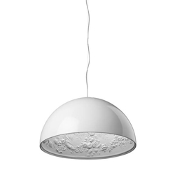 Skygarden 1 hanglamp, glanzend wit