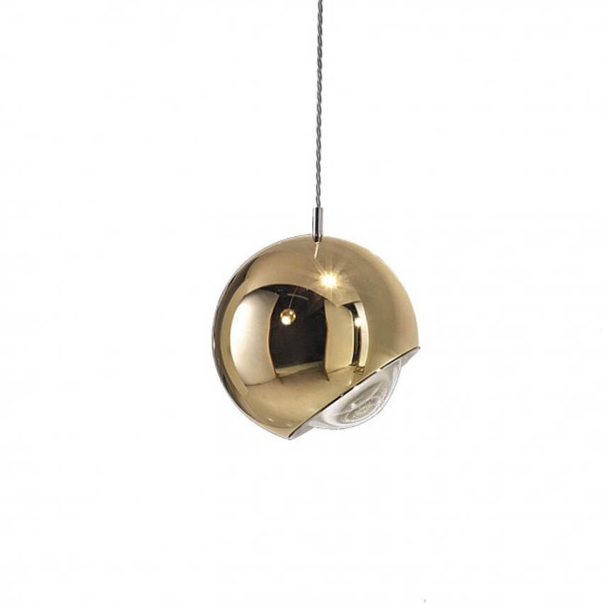 Spider hanglamp, goud