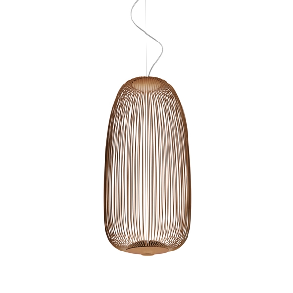 Spokes 1 LED MyLight hanglamp, Koper