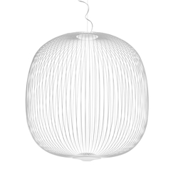 Spokes 2 Large LED MyLight hanglamp, Wit