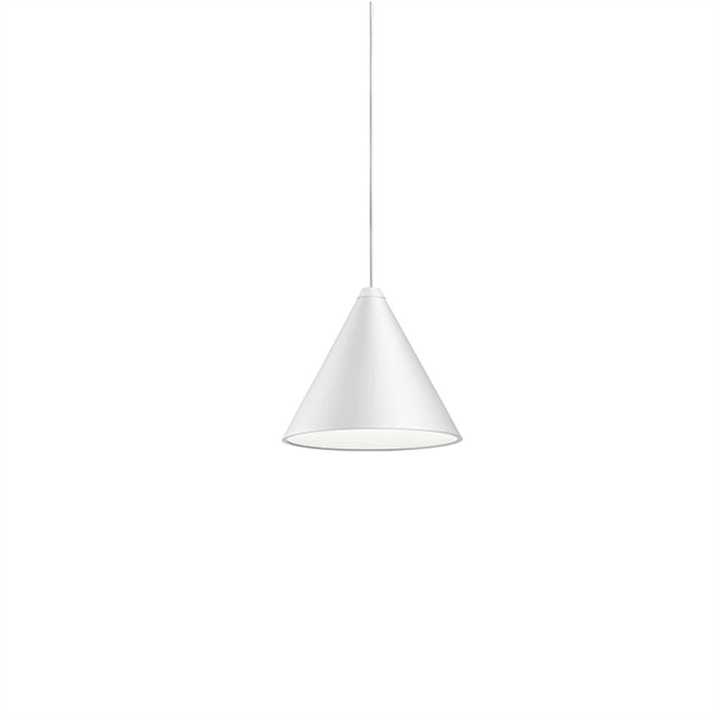 String Light cone hanglamp 12m m/dimmer, wit