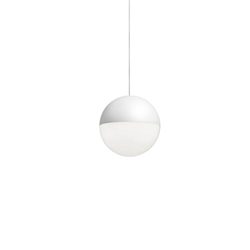 String Light sphere hanglamp 12m m/dimmer, wit