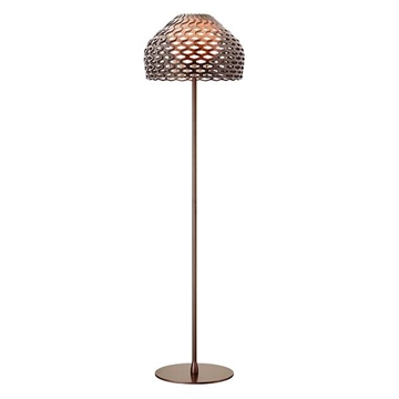 Tatou F vloerlamp, ochre