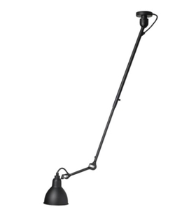 Lampe Gras No 302 plafondlamp, zwart