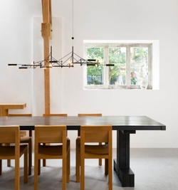 Tinkering 140 hanglamp, zwart